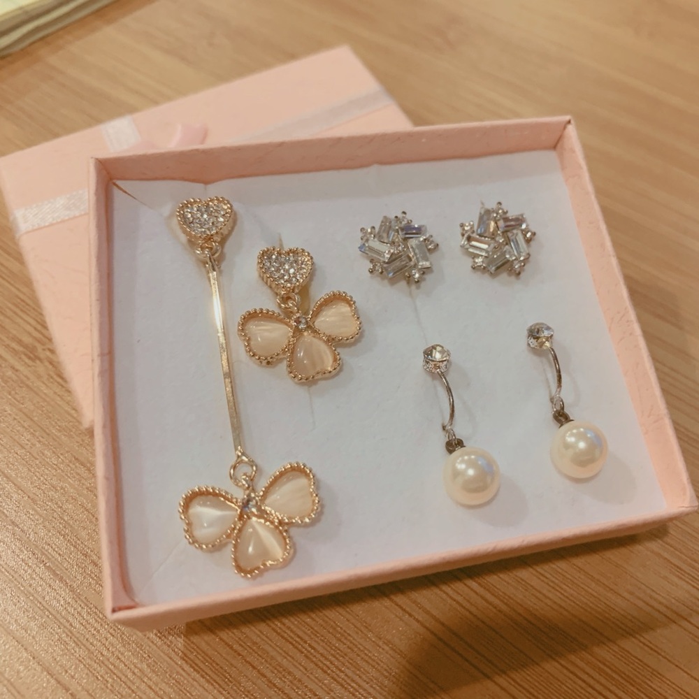 Set of 3 Ear Clips